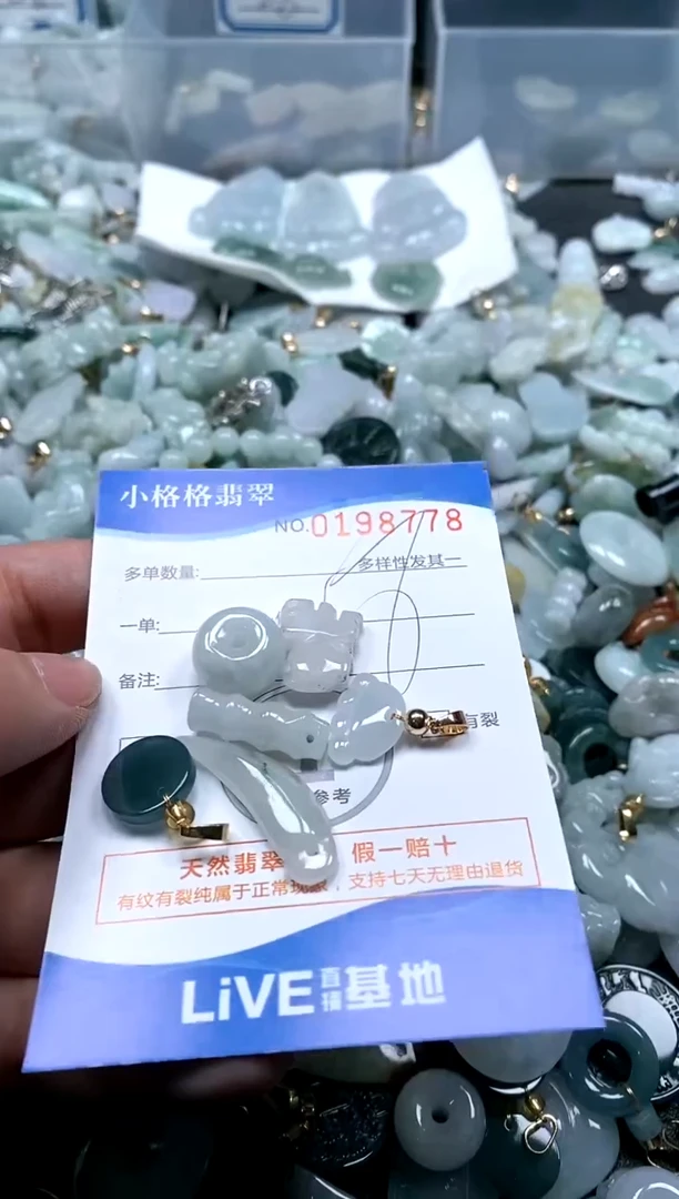 【闪购商品】翡翠颈饰未镶嵌闪购商品0198778