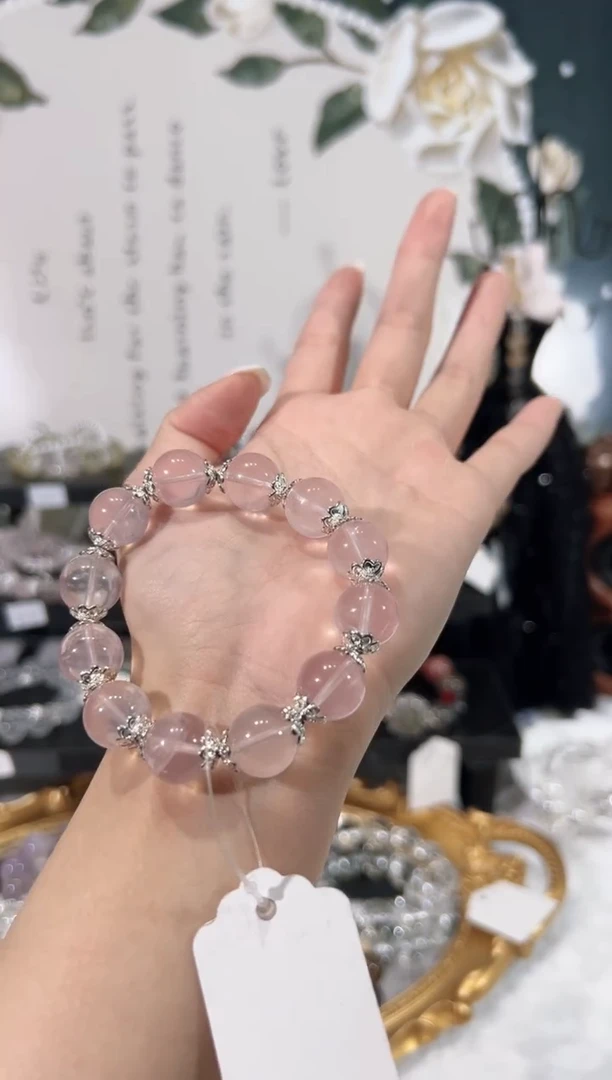 【闪购商品】水晶手链未镶嵌天然水晶默认微瑕 多样性发货发起一