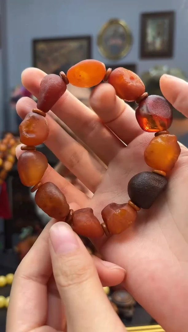 手串琥珀未镶嵌手串