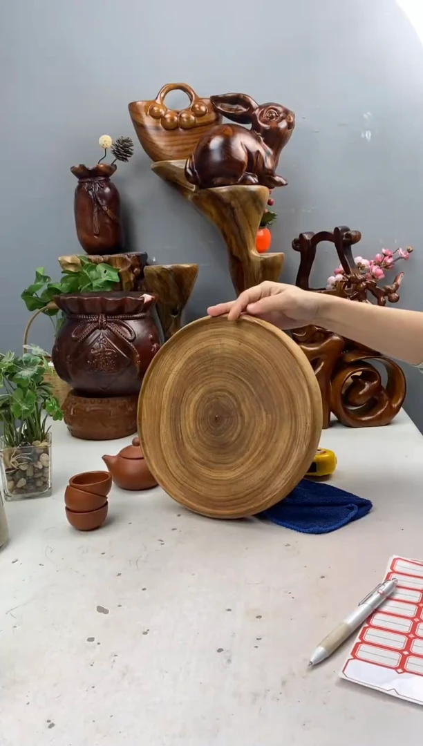 香樟木A70小圆盘/尺寸