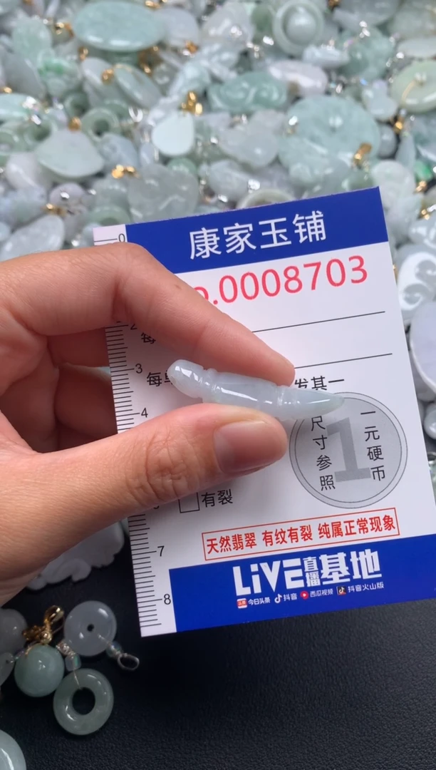 颈饰未镶嵌翡翠8703