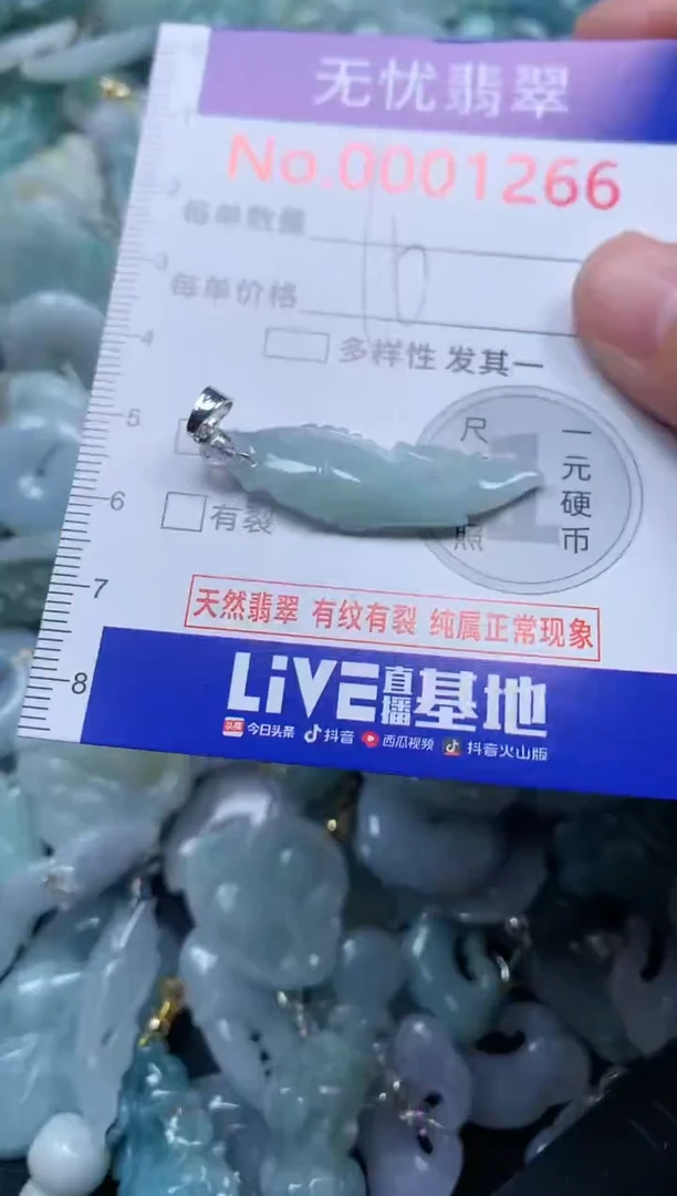 颈饰未镶嵌翡翠1266