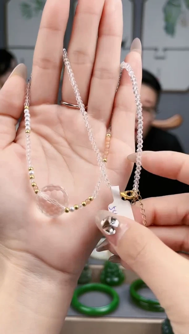 【闪购商品】水晶颈饰未镶嵌AA多样性发货 拍一发一