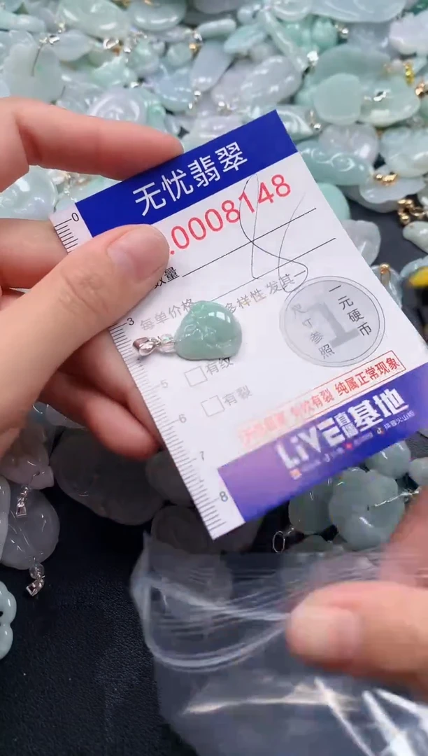 颈饰未镶嵌翡翠8148