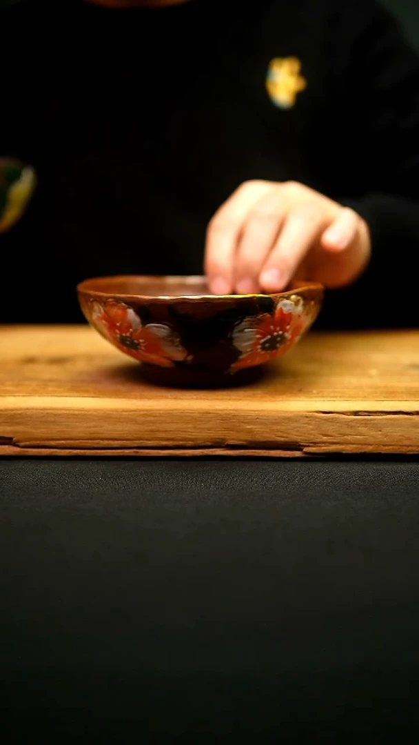 @@陶园瓷舍@@纯手工手绘@高温釉下彩