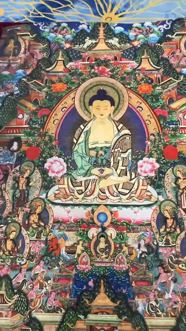 卷轴画唐卡16049