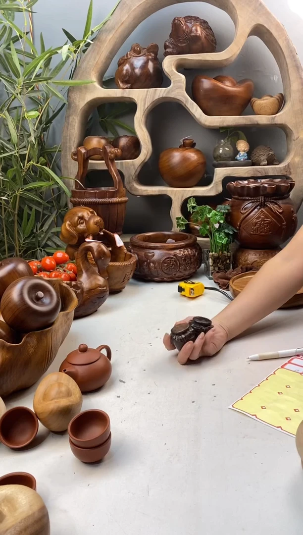 香樟木A51小酒缸/尺寸