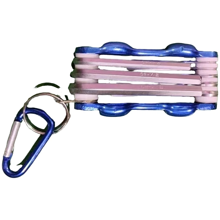 内六角折叠工具8件套