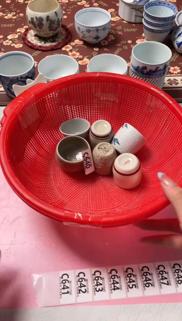 瓷片小*食瓷器瓷器C640