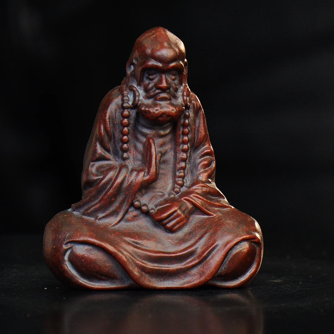 宜兴紫砂 老者达摩茶宠