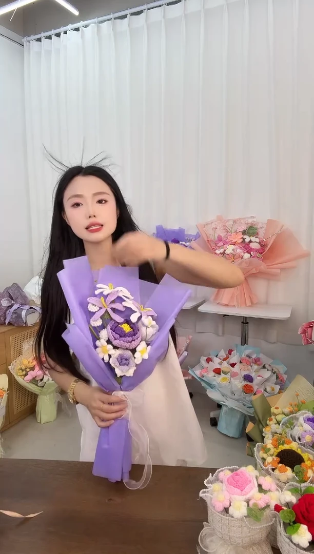 非遗手工定制花束，孤品清仓！