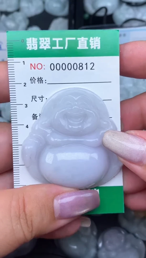 翡翠未镶嵌颈饰缅甸天然A货翡翠0812