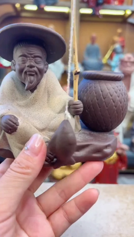 紫砂茶宠器闵茶宠摆件