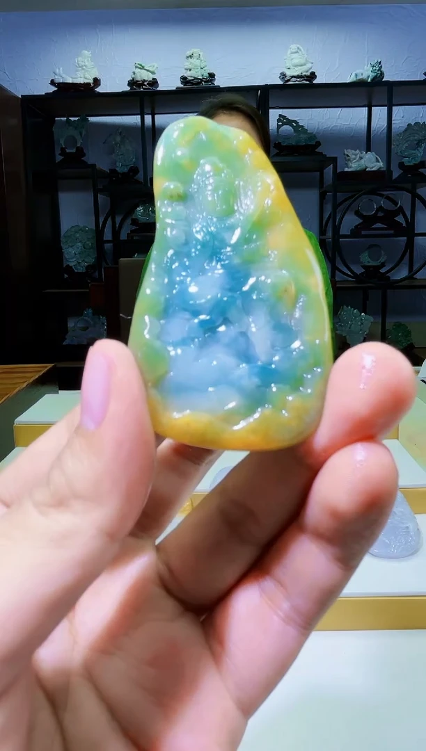 定制翡翠未镶嵌毛货05100066