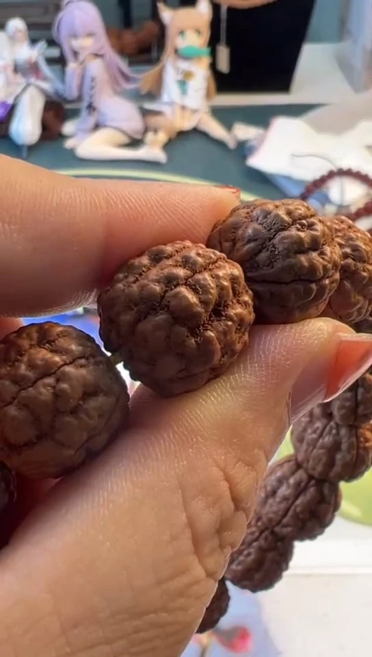 【闪购商品】金刚菩提手串432六瓣泰森龙纹盘龙王碧根果20