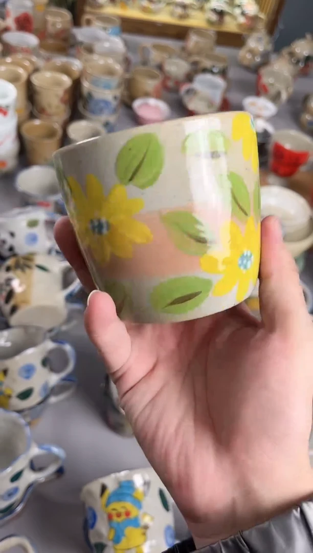 【闪购商品】瓷片景德镇手绘高温釉下彩