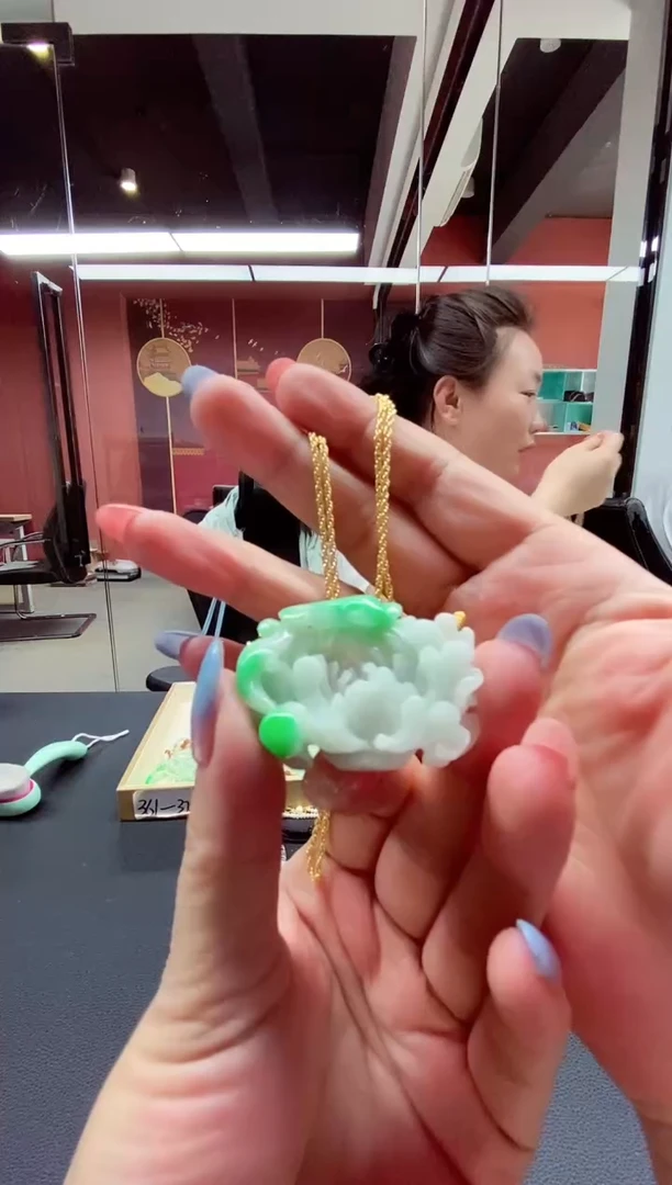 颈饰未镶嵌翡翠翡翠吊坠