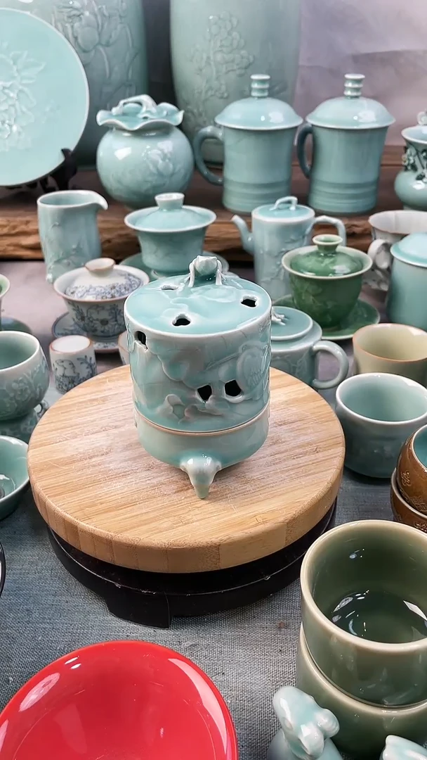 【闪购商品】特价 微瑕 慧仙青瓷