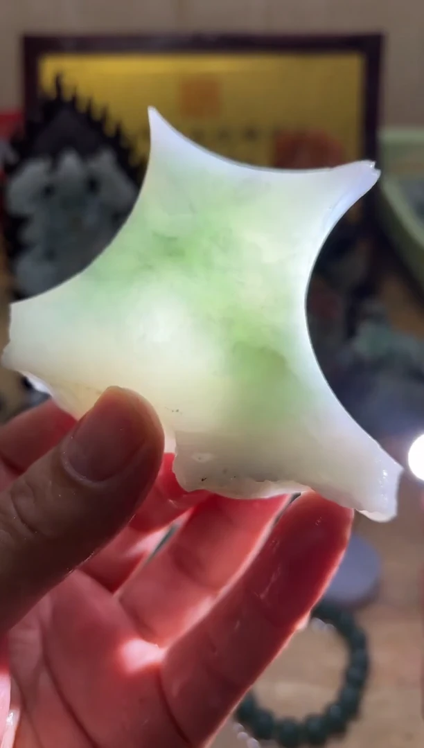 未镶嵌挂件翡翠A货常星6898