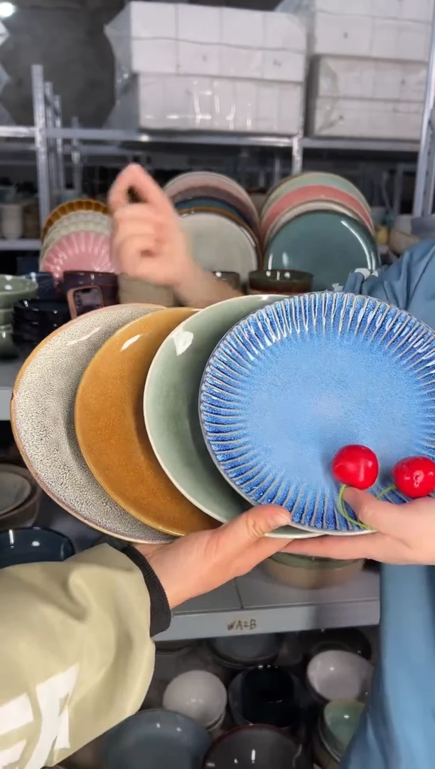 陶瓷外贸尾货瑕疵满20包邮重瑕特价孤品清仓X4小盘