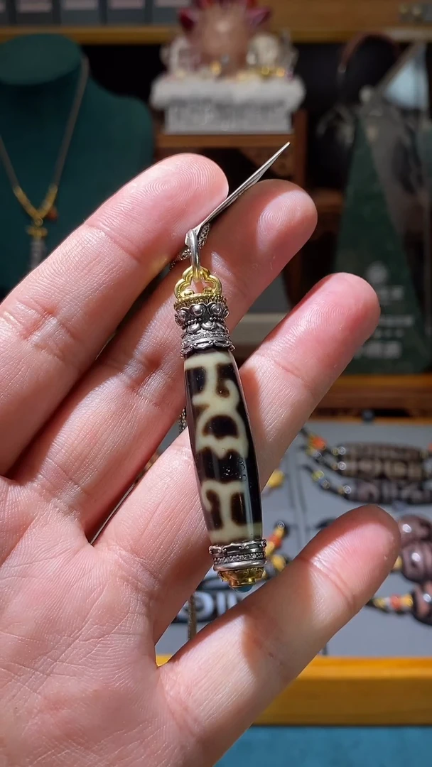 未镶嵌颈饰玛瑙/玉髓（覆膜）C09065多样性发一