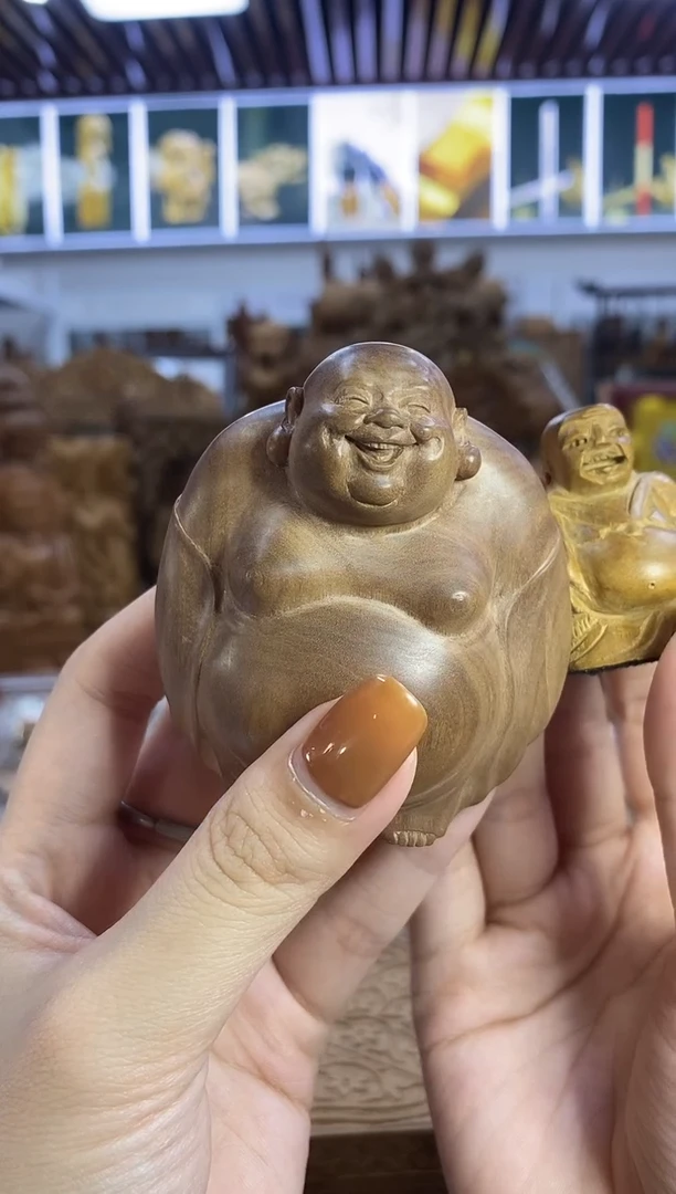 檀香木其他工艺品弥勒 H号仓