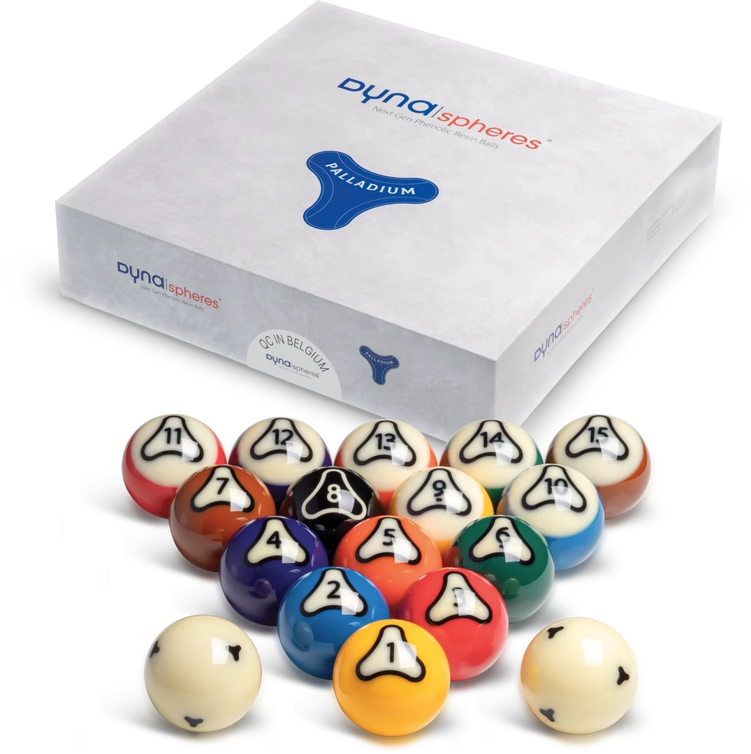 黛纳斯菲白金黄金彩金黄铜彩钻高端台球水晶球黑八比赛专用球子