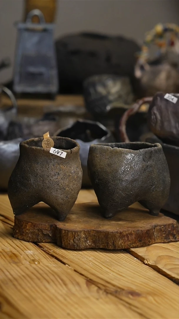 【闪购商品】【麦创制物】697柴烧茶杯