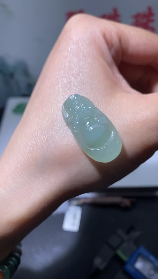 定制翡翠未镶嵌毛货翡翠~