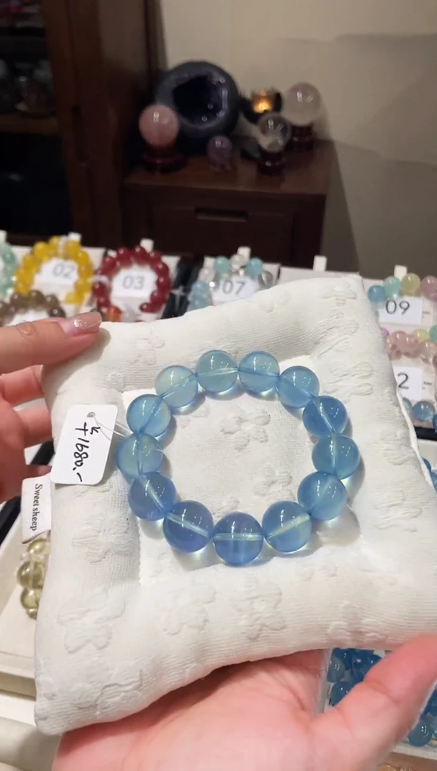 未镶嵌手链水晶萌**?【拍20单发1串】错拍默认发随机一颗珠子