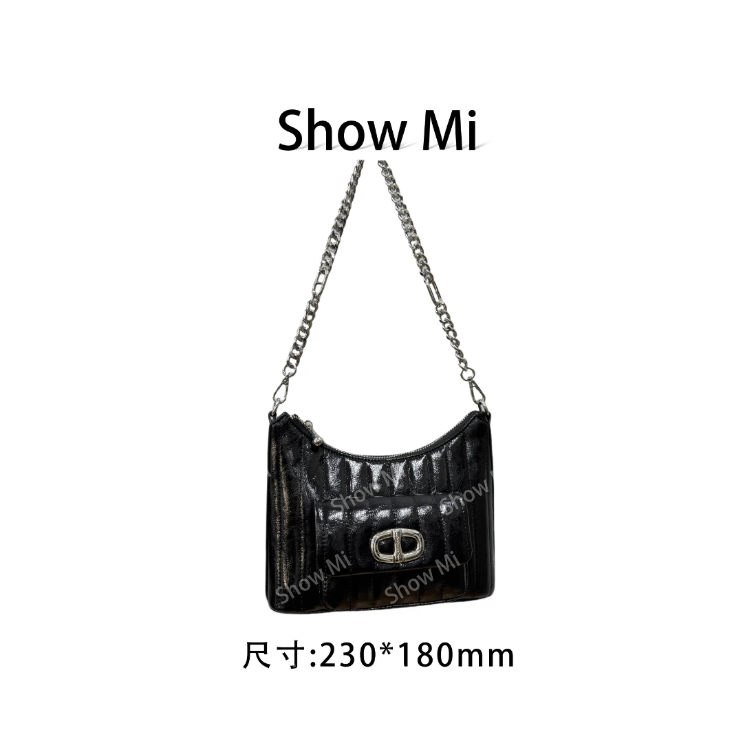 【Show Mi】QYX-9732-黑色-轻奢小众时尚百搭女士包包sm
