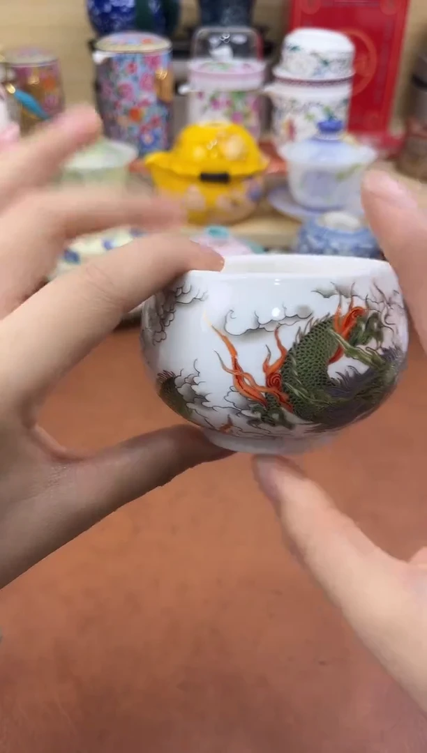 陶陶瓷茶具摆件旅行套组