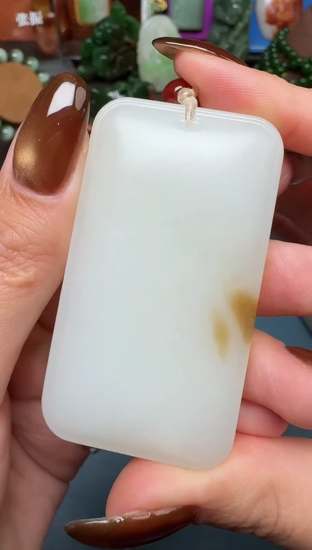 未镶嵌和田玉挂件qmt