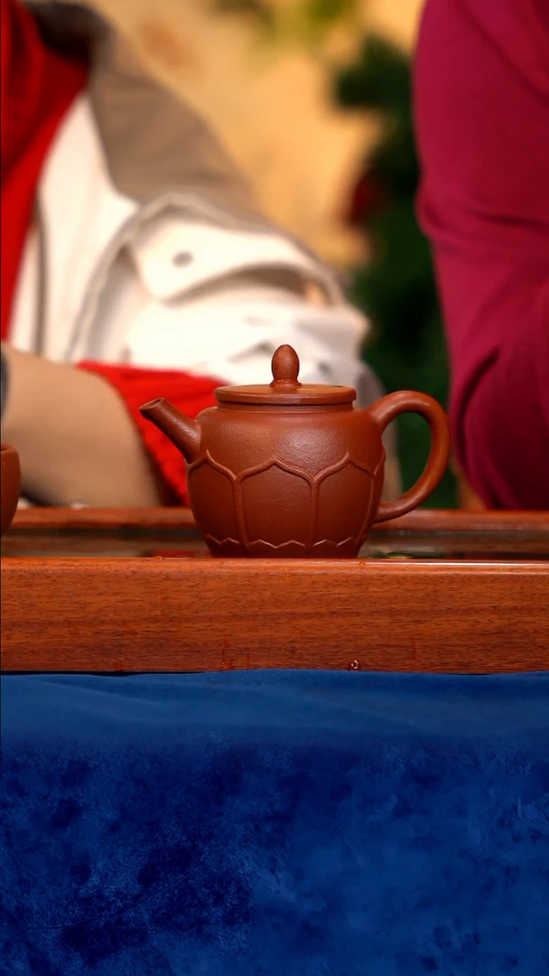 宜兴紫砂 紫砂茶壶 CJY 绝红