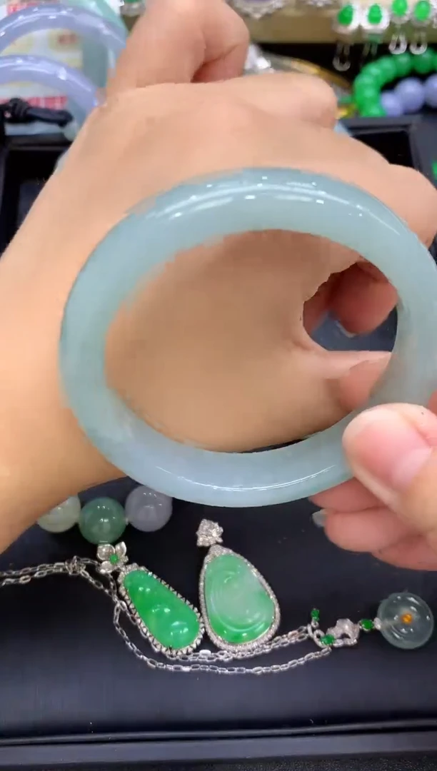 未镶嵌手镯翡翠662-中国好珍宝