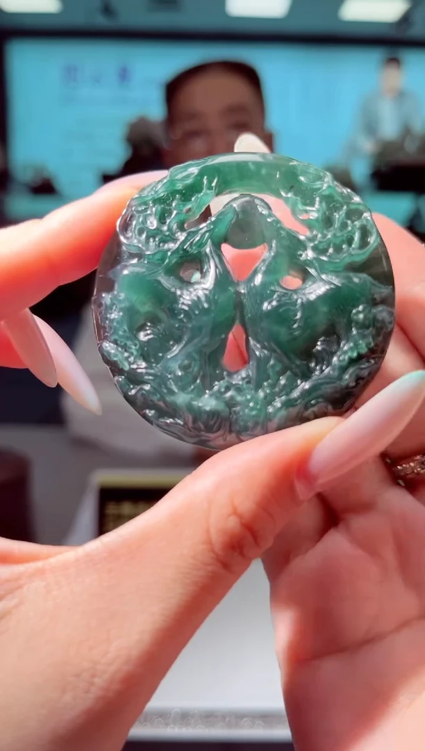 翡翠未镶嵌颈饰N-@@JSZM70639