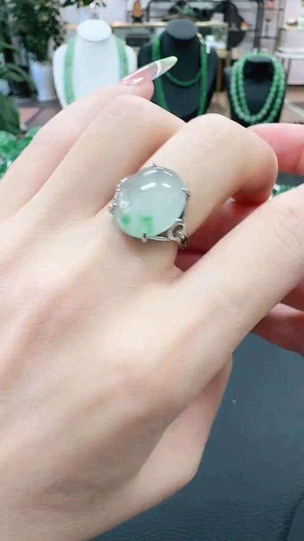 未镶嵌1石英质玉（非洲翠）/1001