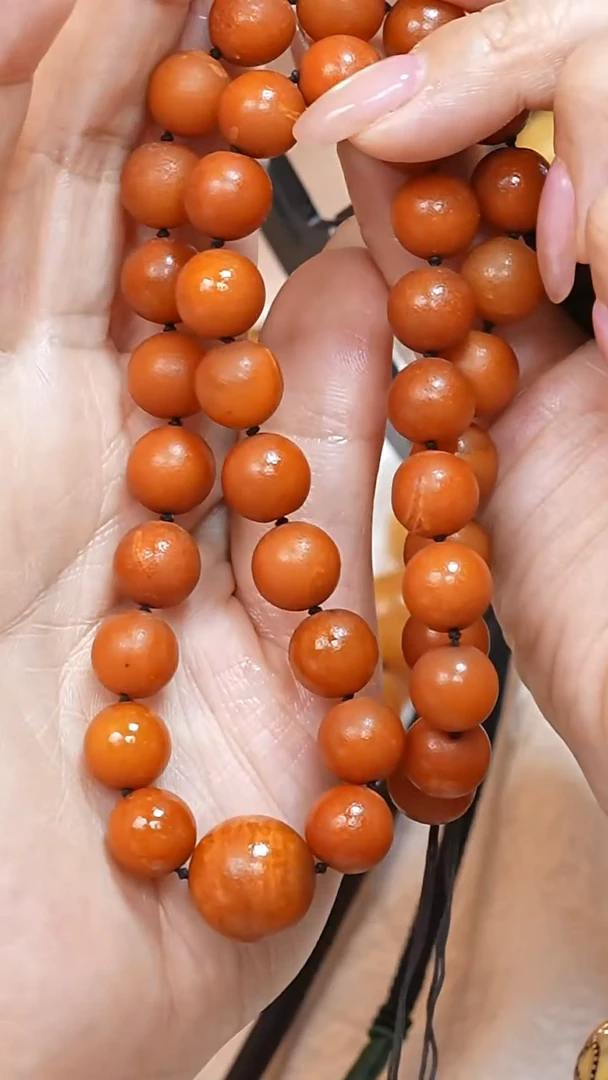 蜜蜡颈饰未镶嵌4292天然蜜蜡珠宝奇石云端妖孽全部保真