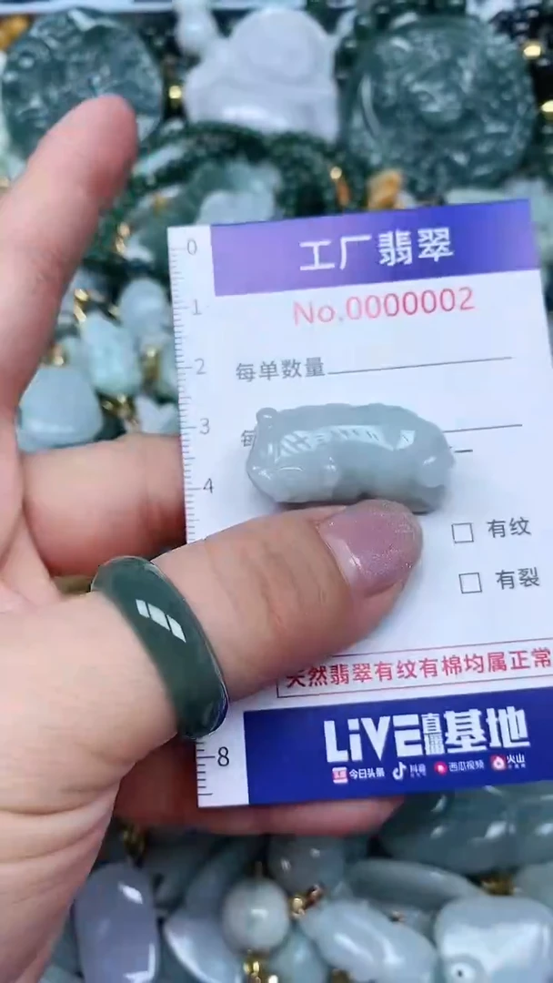 【闪购商品】翡翠吊坠(不含链)未镶嵌翡翠