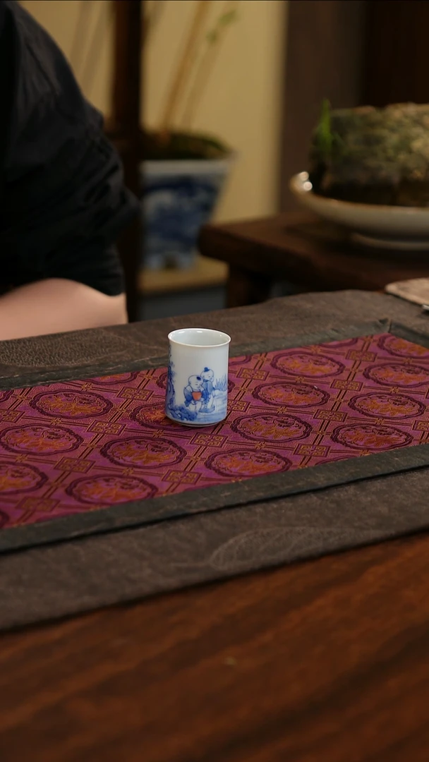 杯子聚澜堂灵石拇指闻香杯
