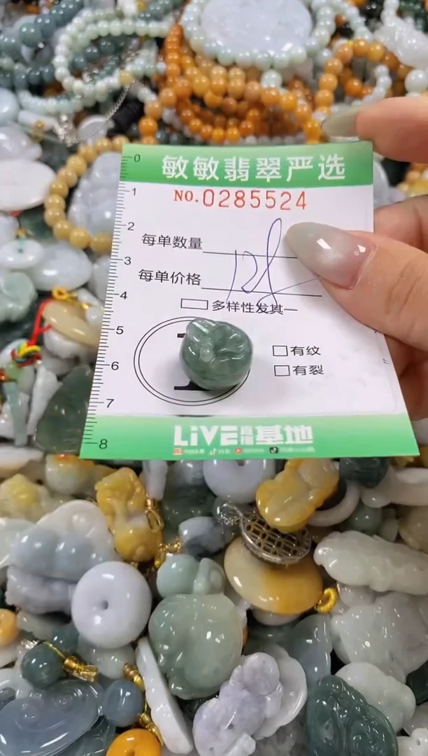 翡翠未镶嵌颈饰闪购0285524