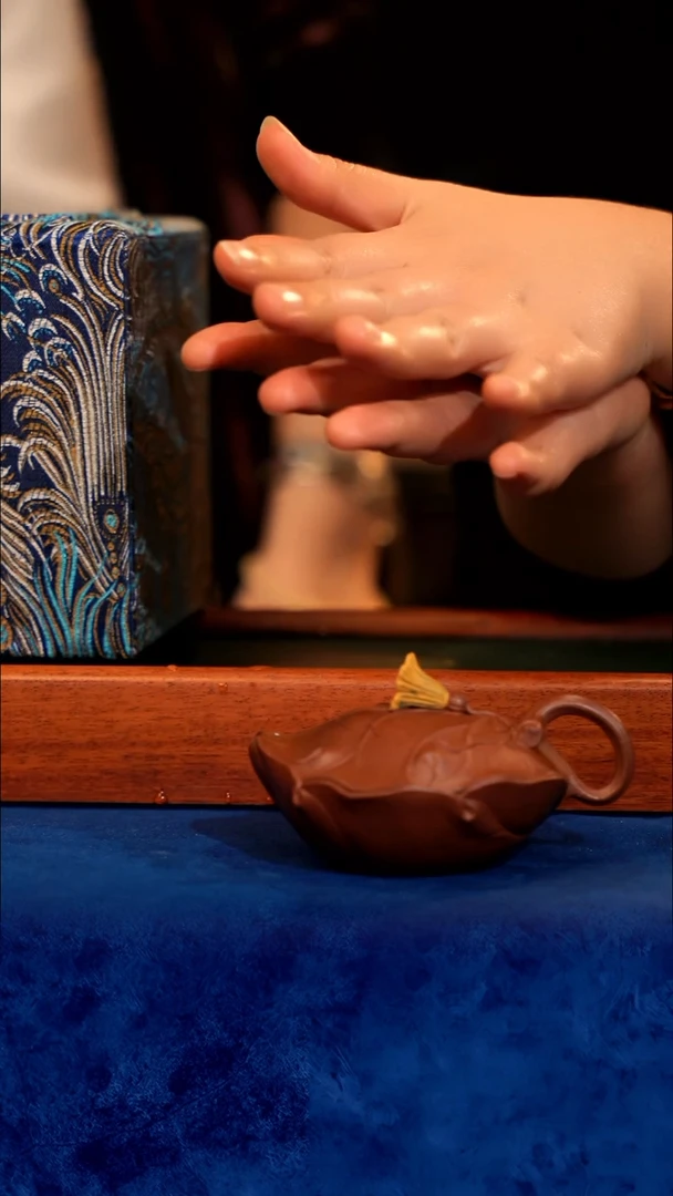 紫砂 宜兴紫砂 ZY  荷叶