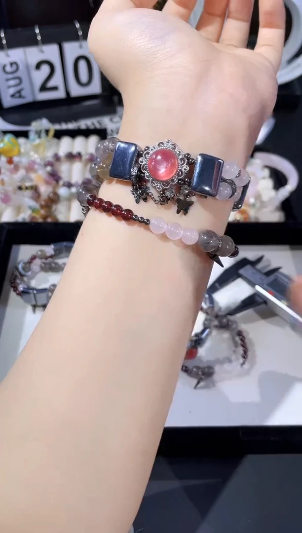 水晶手链合金CB4283