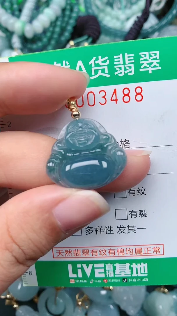 颈饰未镶嵌翡翠.0003488