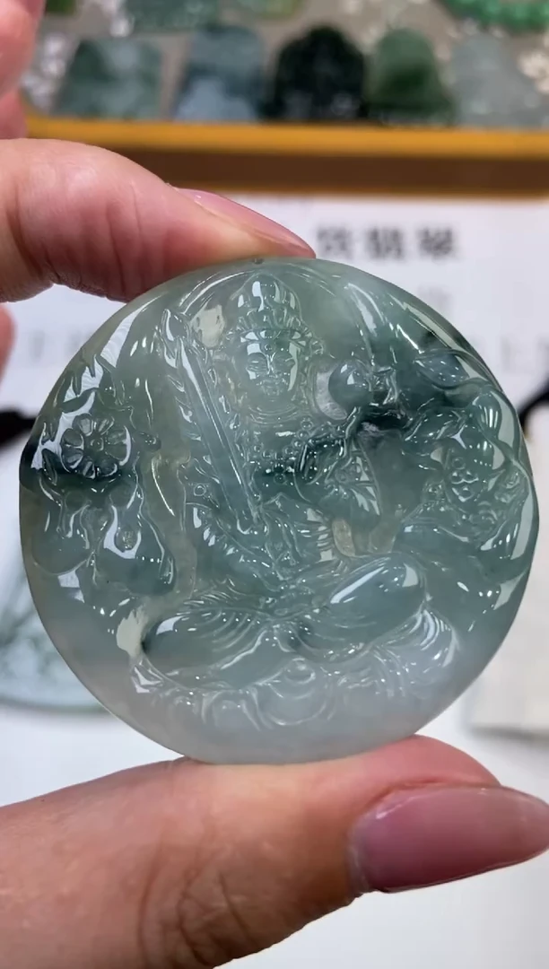 翡翠挂件未镶嵌298059