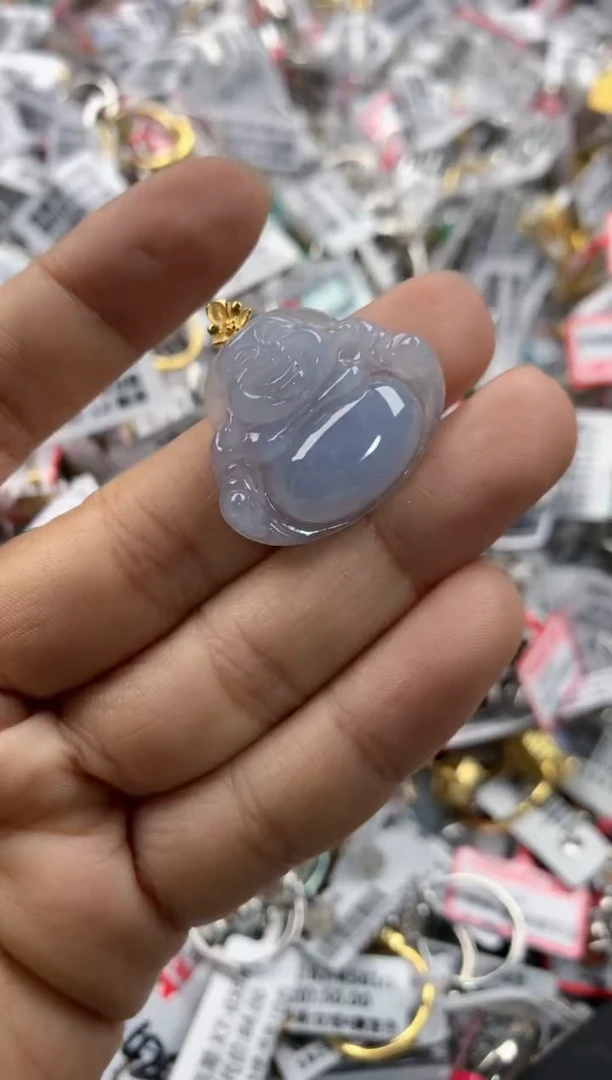 18K金镶嵌戒指翡翠10     2