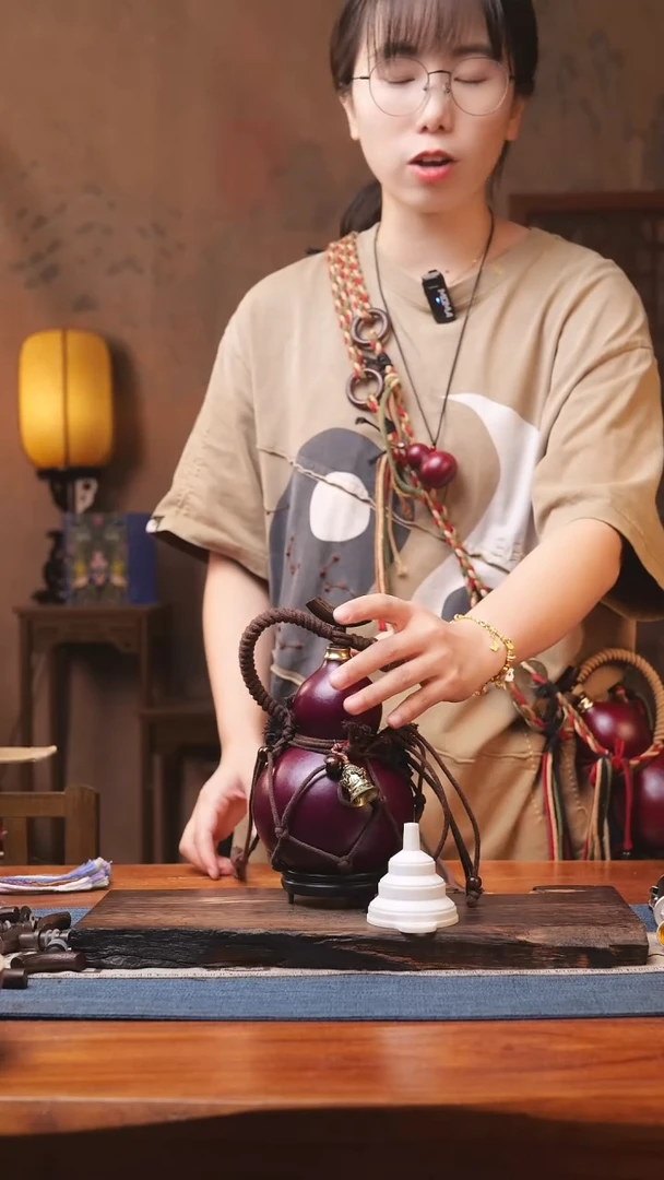 292号精品大漆葫芦防腐防渗装水茶酒