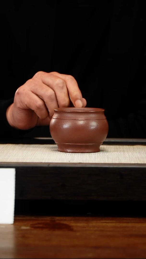 茶壶紫砂云根料坛子