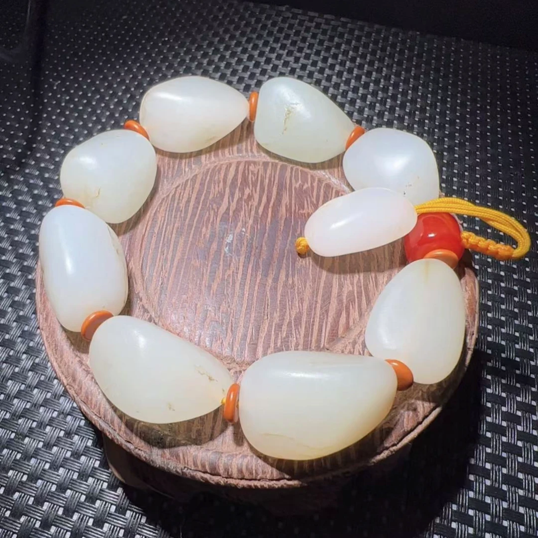 新疆和田手把件摆件