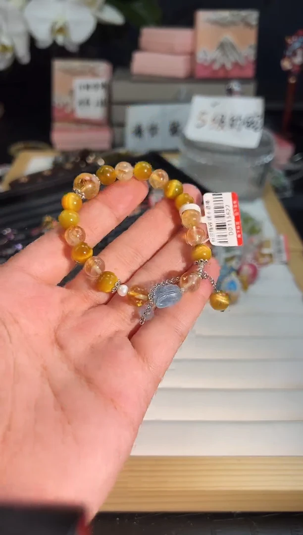 水晶手串未镶嵌e109多样性发货一件